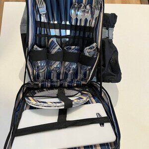 Premium Picnic Backpack for 4 Persons – Like New!
